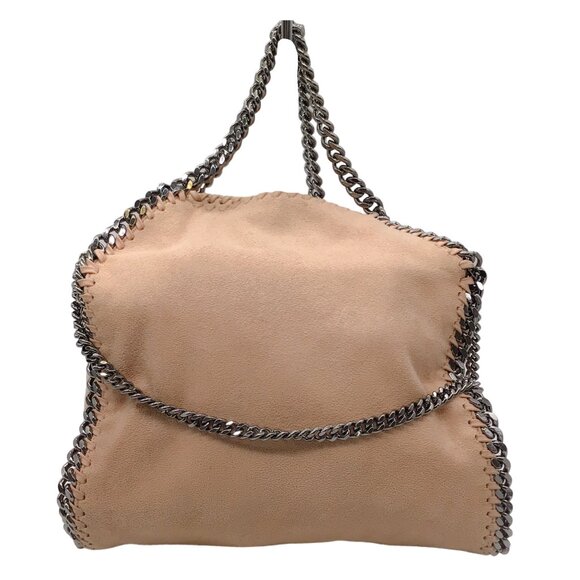 STELLA MCCARTNEY BLUSH PINK MINI FALABELLA SHOULDER BAG - Picture 3 of 8